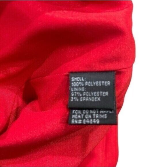 Carmen Marc Valvo Cocktail holiday dress Peplum Money Luxury Classic Sexy Fairy - Picture 6 of 11